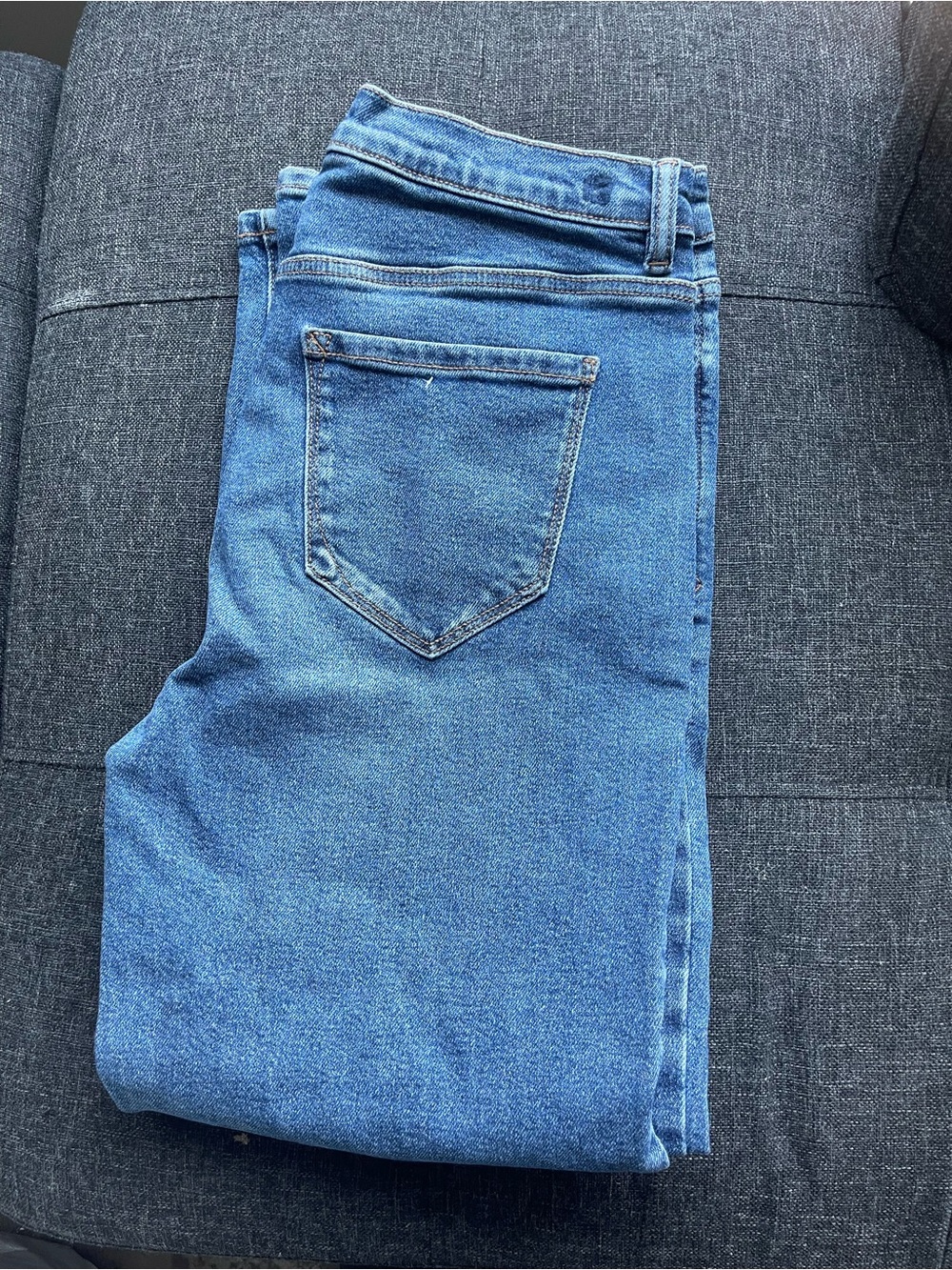 Kensie Blue Straight-Leg Jeans